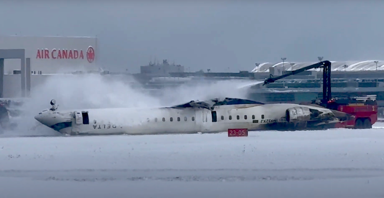 Delta Airlines Plane Crash At Toronto Pearson: All 80 Onboard Survive Despite Catastrophic Landing